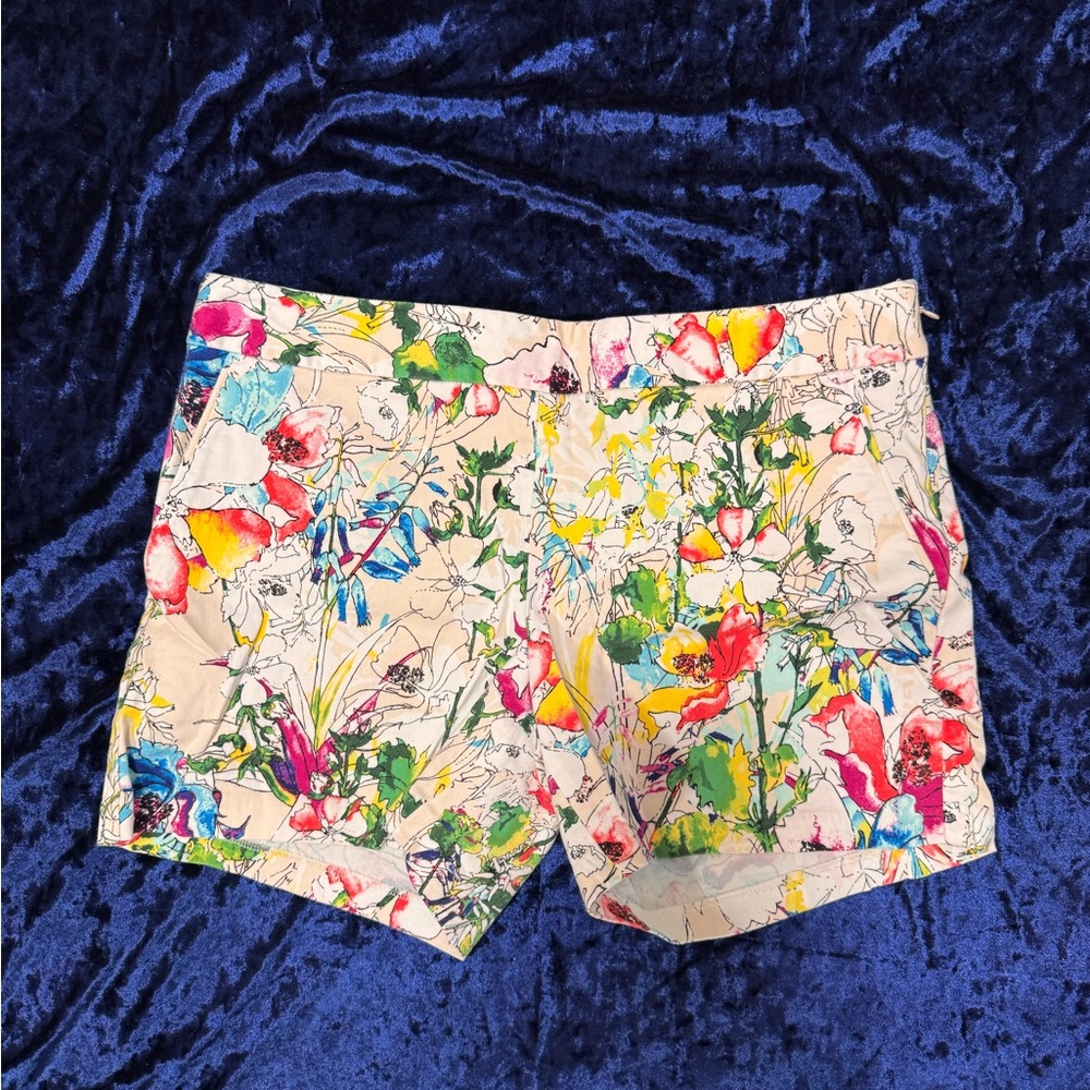Express Multicolor Floral Women's Bermudas